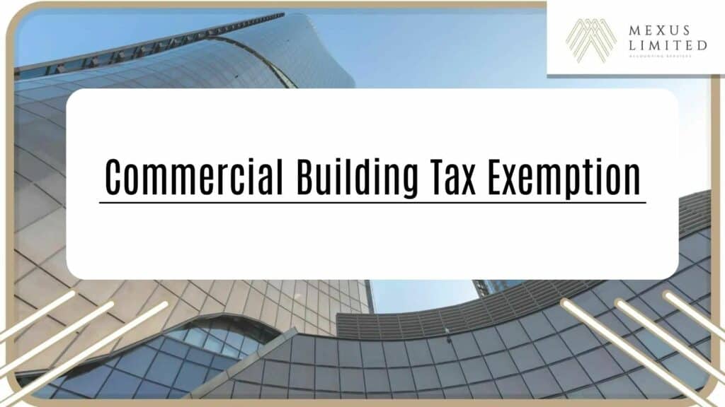 Commercial Building Tax Exemption