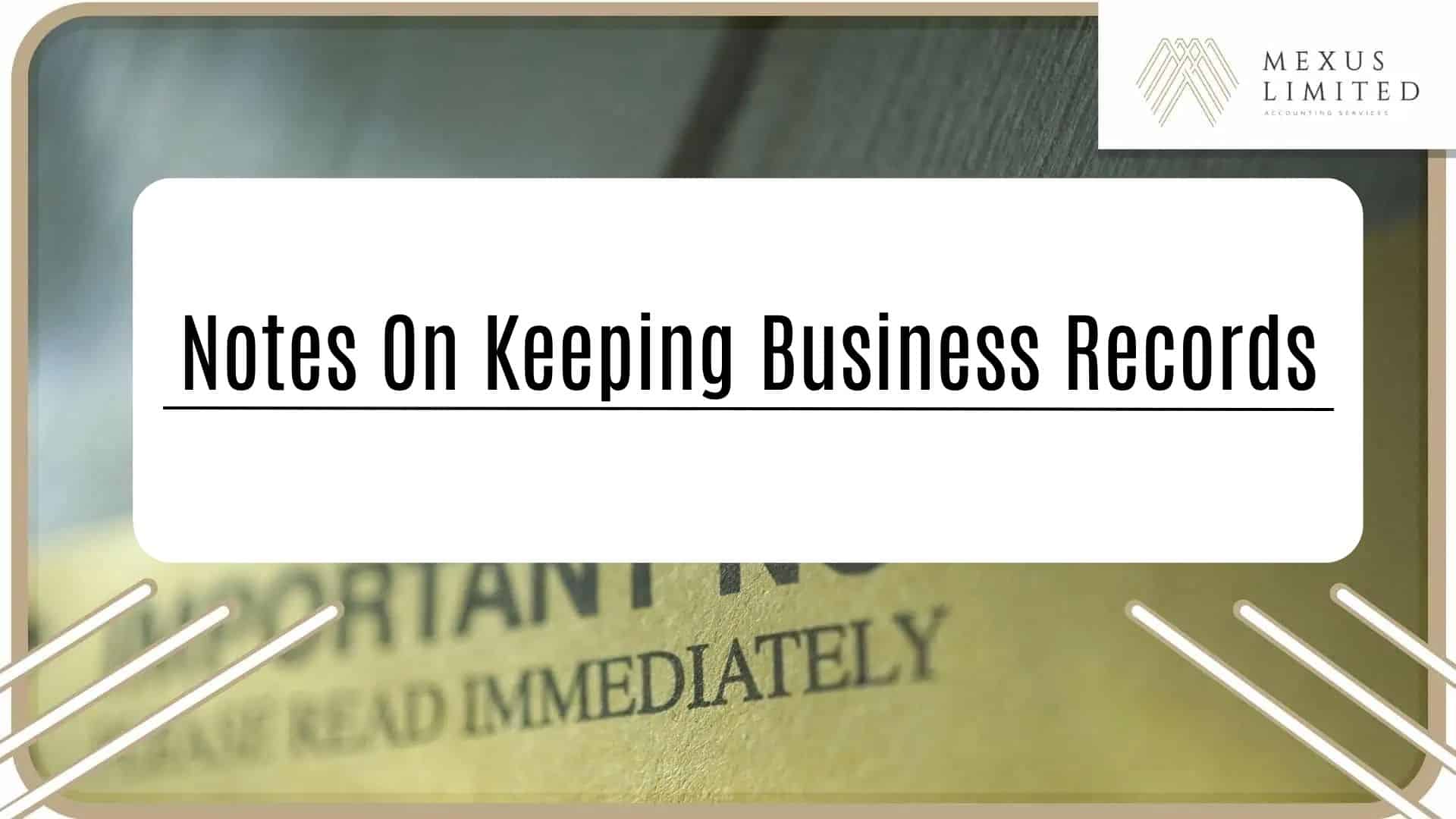 Notes On Keeping Business Records 2024 Mexus   284.Notes On Keeping Business Records 