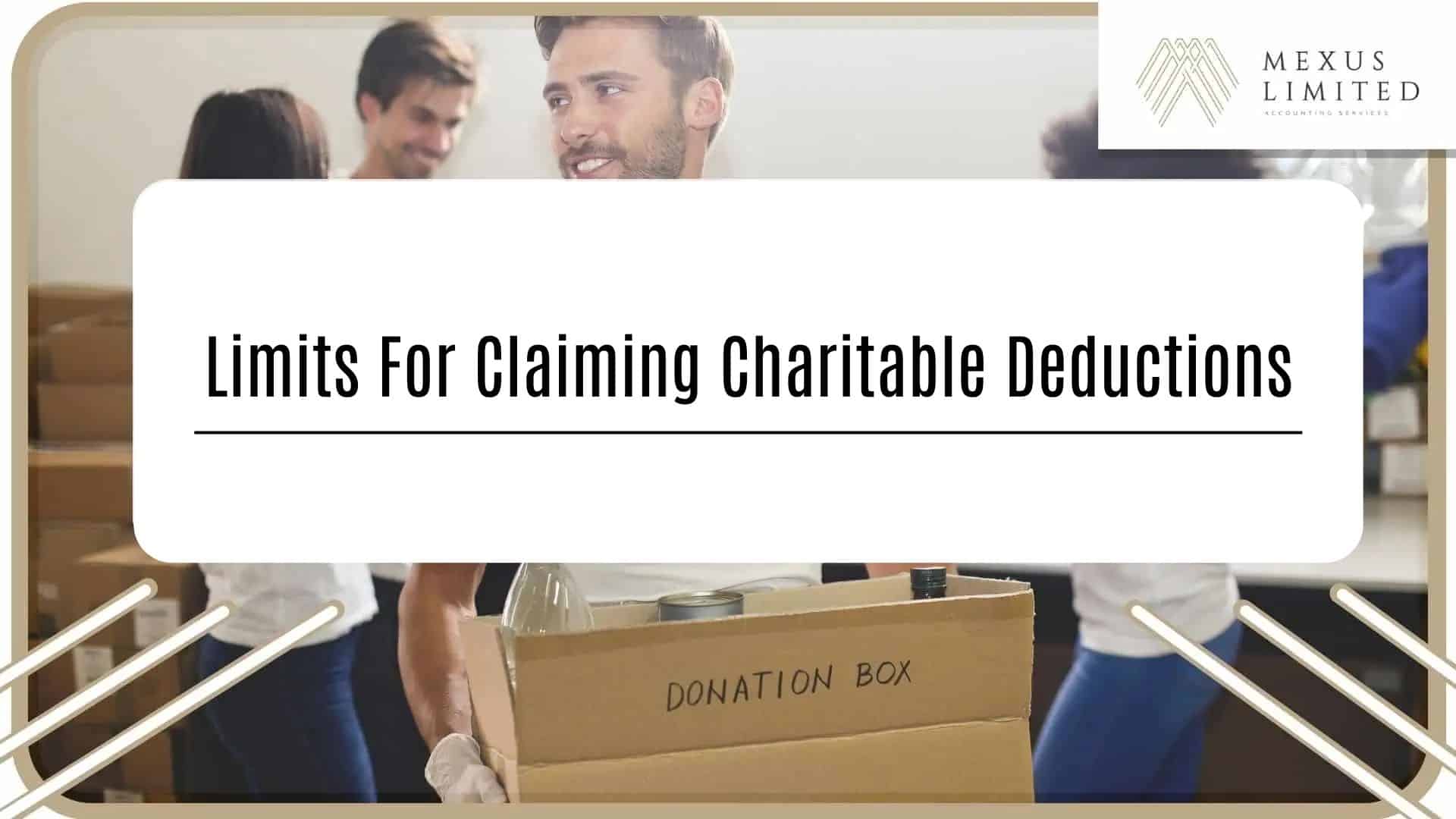 Limits for claiming charitable deductions (2024) Mexus 會計事務所